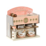 Coffee Machine Pink - Wooden