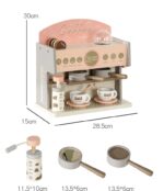 Coffee Machine Pink - Wooden - Image 2