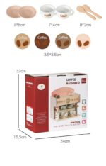 Coffee Machine Pink - Wooden - Image 4