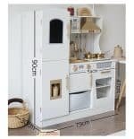 Wooden Kitchen - White With Gold & Real Sink - Image 9