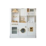 Wooden Kitchen - White With Gold & Real Sink - Image 4
