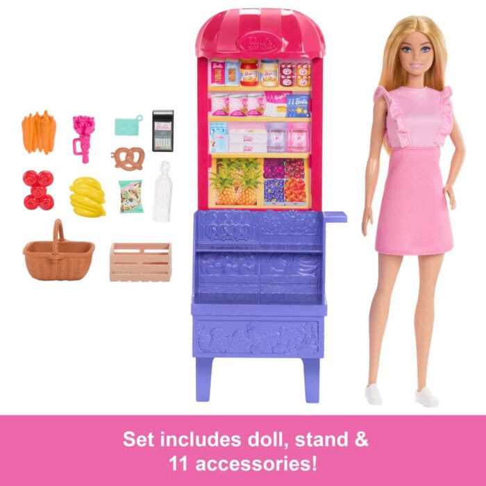 Barbie And Teresa Recipe For Friendship Malibu At The Market Doll & Playset With 11 Accessories - Image 2