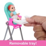 Barbie Skipper Babysitters Inc & Playset, Includes Doll, Baby, And Mealtime Accessories, 10 Piece Set - Image 4