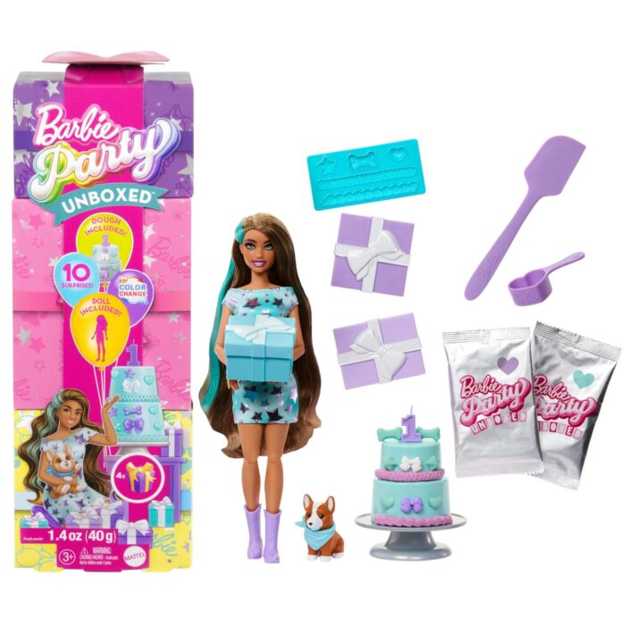 Barbie Party Unboxed Pet Birthday Series - Image 2