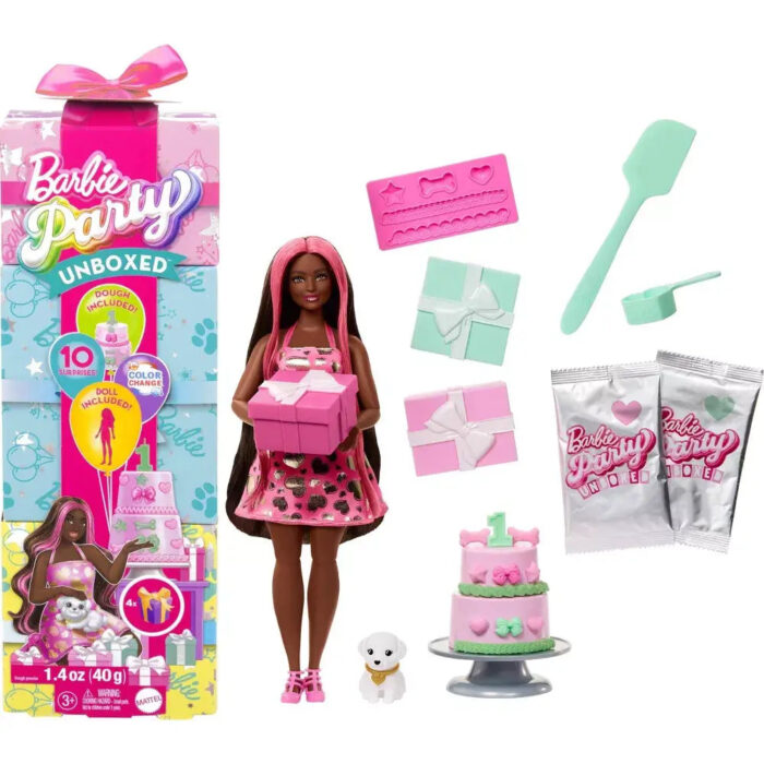 Barbie Party Unboxed Pet Birthday Series - Image 3