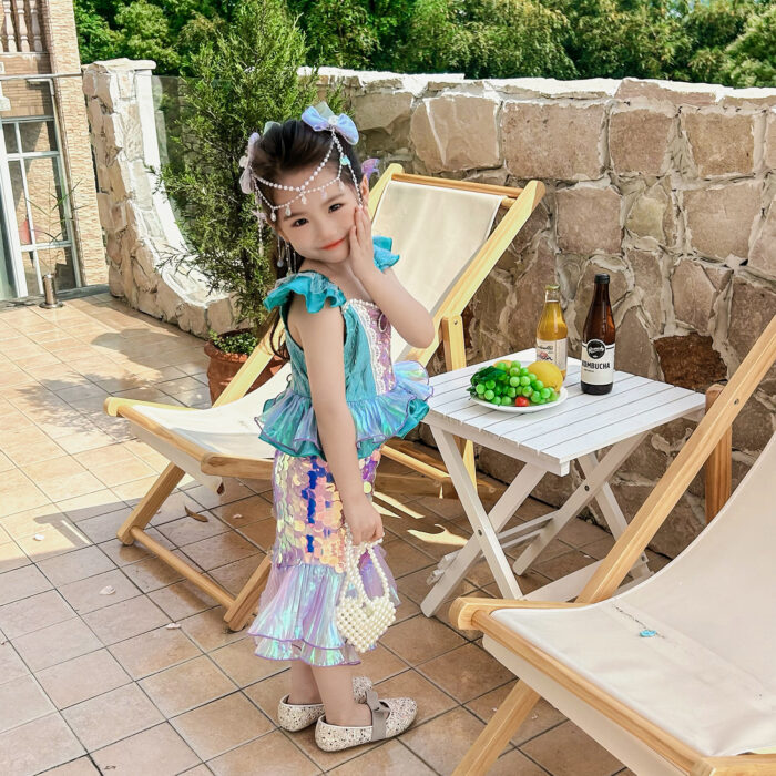 Costume - Disney Princess Ariel With Sequin - Image 2