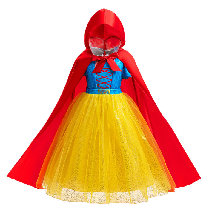 Costume - Disney Princess Snow White With Cape - Image 5