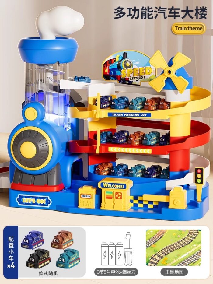 Train Theme Car Parking - 4 Story - Image 5