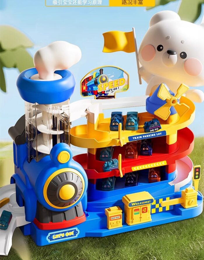 Train Theme Car Parking - 4 Story - Image 2