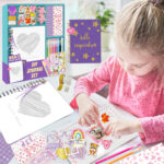 DIY Journal Set - 2 in 1 Super Pack - Purple Color - Image 4