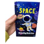 Coloring & Scratch Book - Astro With Planets