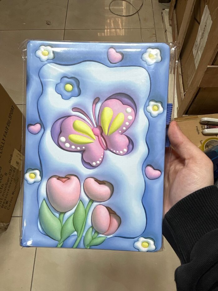 Note Book - Butterfly - A5 - Image 2