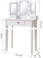 Wooden Beauty Vanity Dresser Playset - Image 8