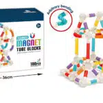 STEAM - Magnet Tube Blocks 100 Pcs