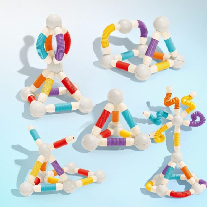 STEAM - Magnet Tube Blocks 100 Pcs - Image 5