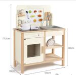Wooden Kitchen - Fun Kitchen - White With Real Sink - Image 4