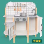 Wooden Kitchen - Kabi White Rounded Kitchen - Image 3