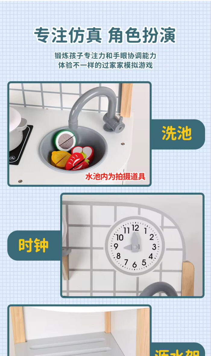 Wooden Kitchen - Kabi White Rounded Kitchen - Image 5