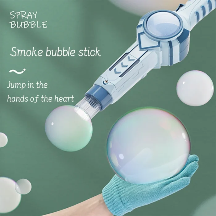 Onshine Spray Bubble Smoke Machine - Pink - Image 3