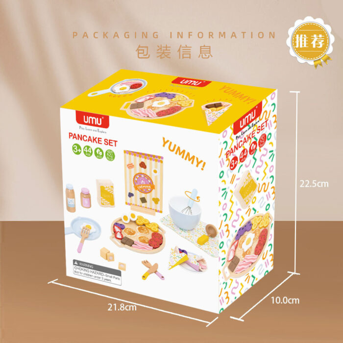 UMU - Pancake Set - Wooden - Image 3