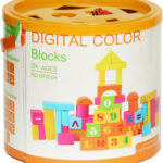 Building Blocks - Wooden Barrel