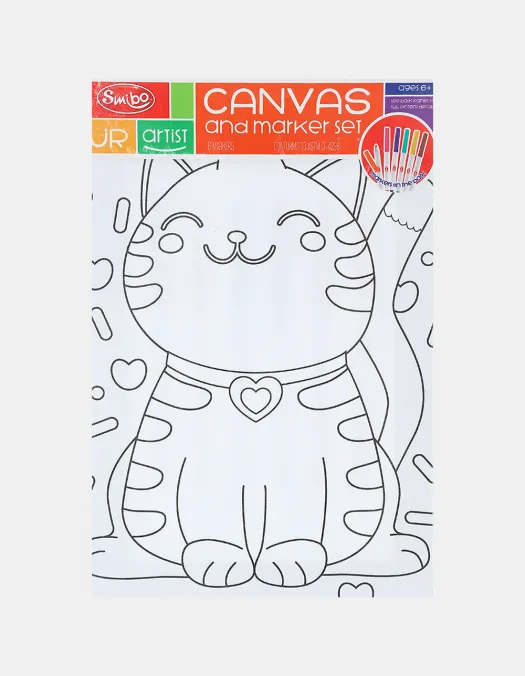 IMG_3326 Smibo Artist Canvas & Marker Set - Random - Image 1