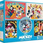 Puzzle - Disney Mickey & Friends - 5 in 1