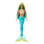Barbie Mermaid Doll With Blue And Yellow Hair, Turquoise Tail, And Headband Accessory - Image 2