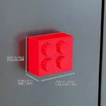 Lego Style Storage Brick - Square Design - Image 2