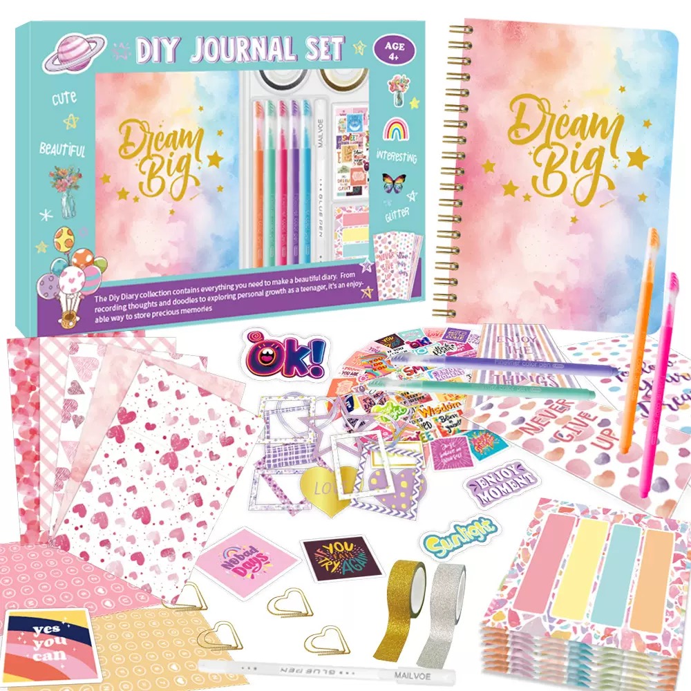 IMG_6558 DIY Journal Set - Dream Big Blue - Image 1