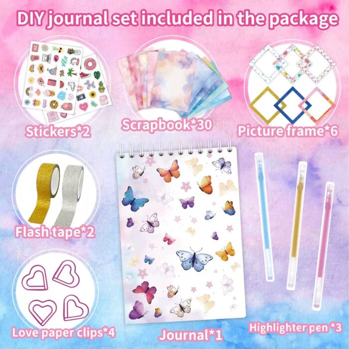 DIY Journal Set - Butterfly - Image 2