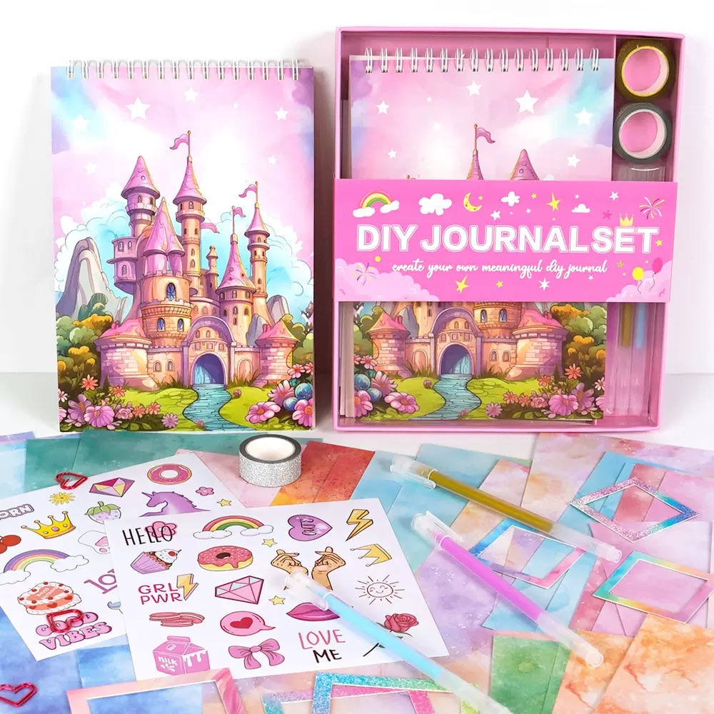 IMG_6574 DIY Journal Set - Princess Castle - Image 1