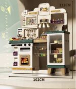 Western White Kitchen With Green - 93 Pcs - Image 2