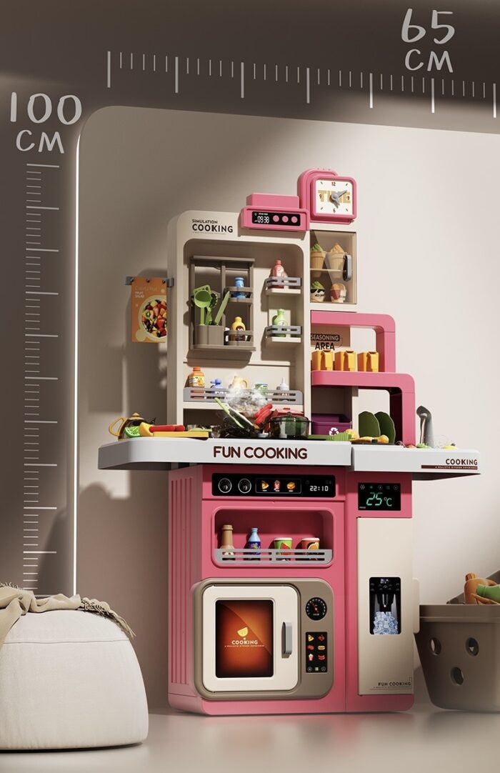 Multifunctional Kitchen - Pink - Image 3