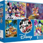 Puzzle Disney 5 in 1