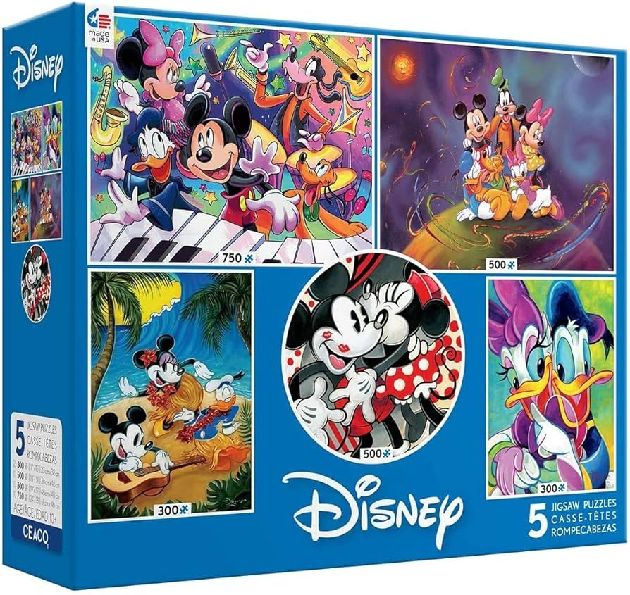 IMG_9558 Puzzle Disney 5 in 1 - Image 1