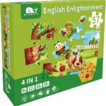 English Enlightenment 4 in 1 - Glow in The Dark Puzzle