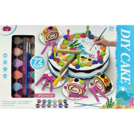 DIY Painting Cake