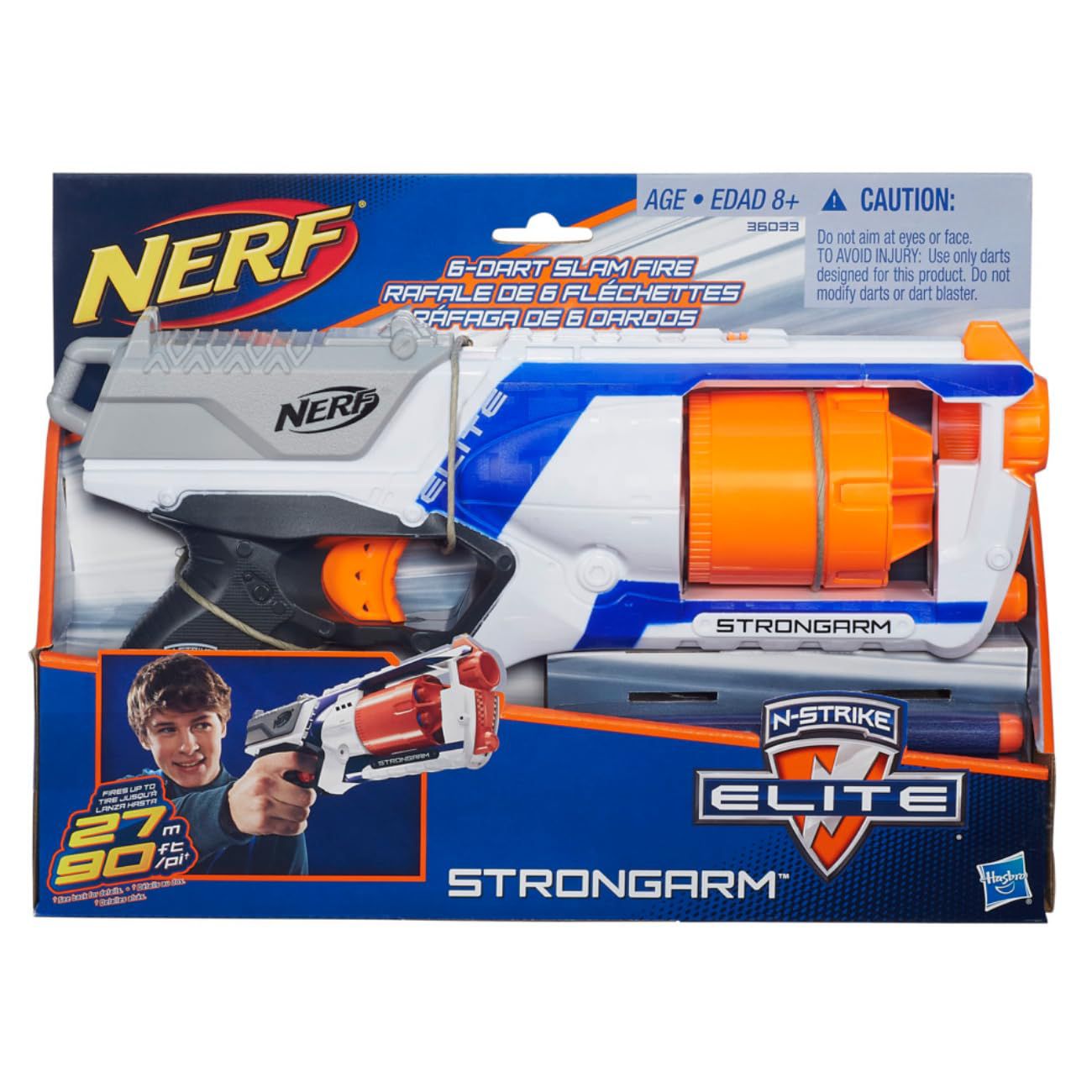 IMG-20260402-WA0097 Nerf N Strike Elite Strongarm Toy Blaster with Rotating Barrel - Image 1
