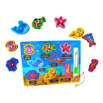 Wooden Ocean Puzzle & Writing Board