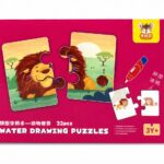 Water Drawing Puzzle - Animals