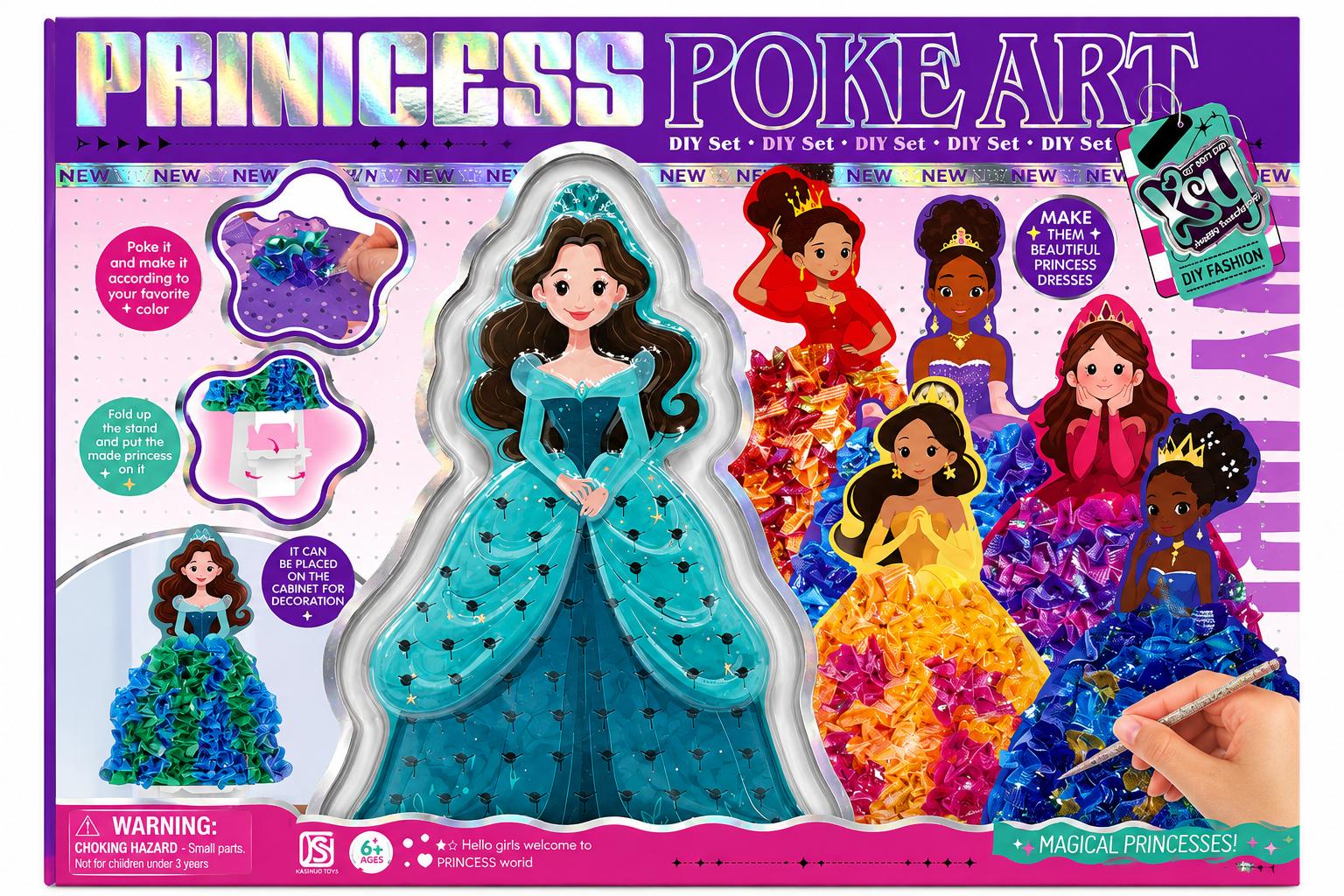 65d42dd8-97c2-4a70-b4bf-e964cf135688 KSY Princess Poke Art - Image 1