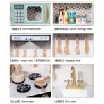 Wooden Kitchen - Green With Laundry - Image 4