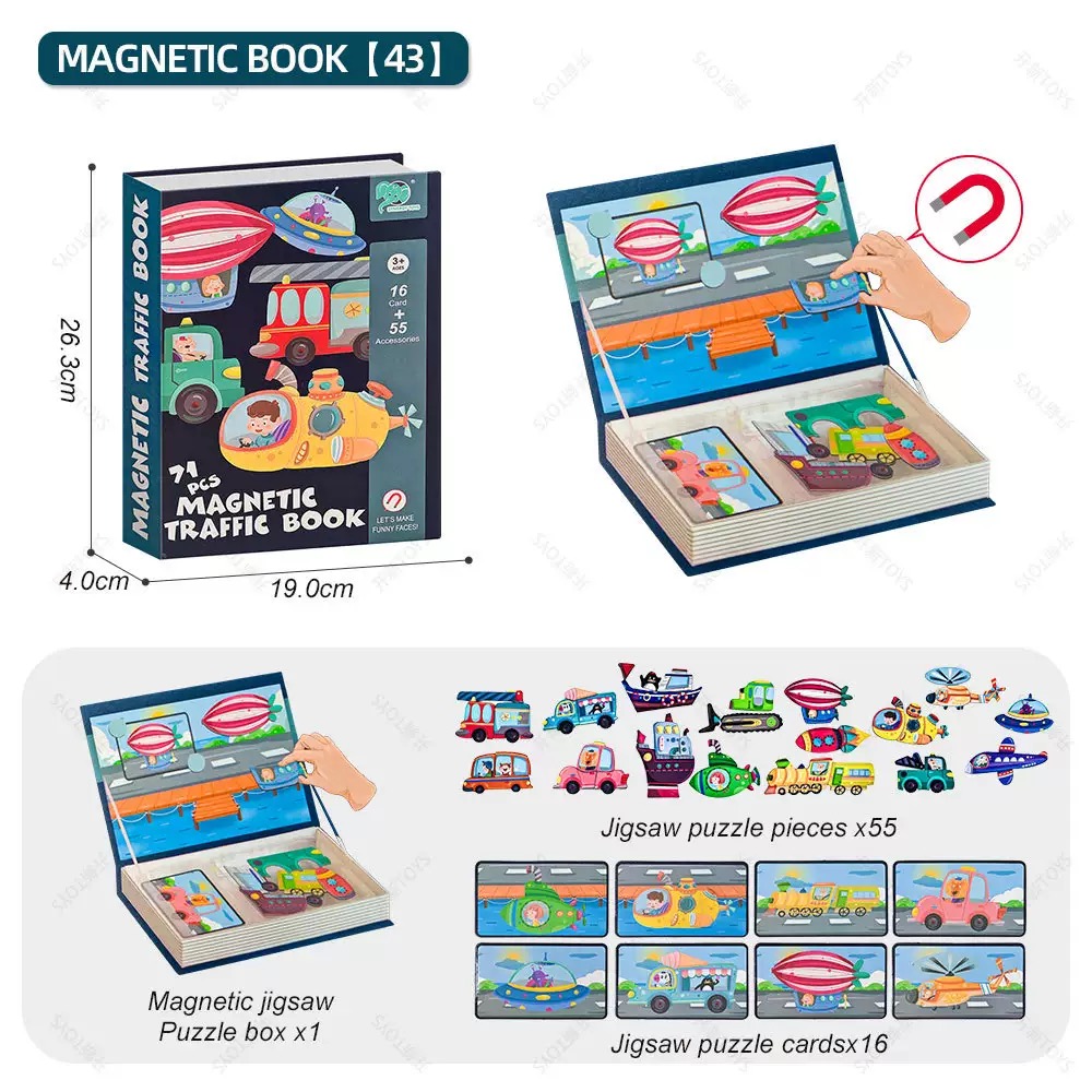 IMG_4361 Magnetic Book - Traffic - Image 1