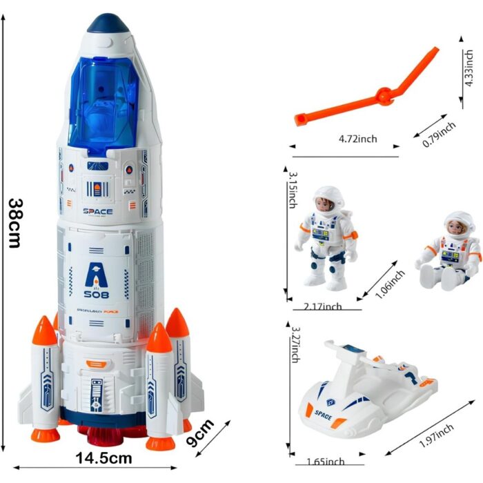 Space Rocket With Light & Music - Image 3