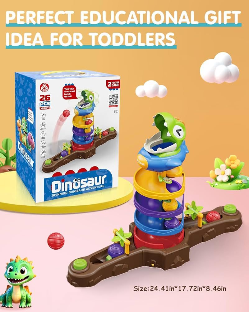 24e0f71f-2b7d-4509-9333-02d8df956245 Dinosaur Spinning Adventure - 26 Pcs - Image 1