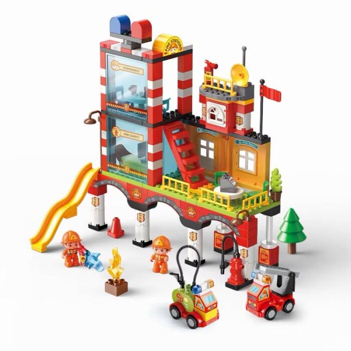 Feelo Building Blocks - Fire Station 183 Pcs - Image 2