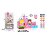 Mini Magnet Block Cubes - Travel Set - Princess
