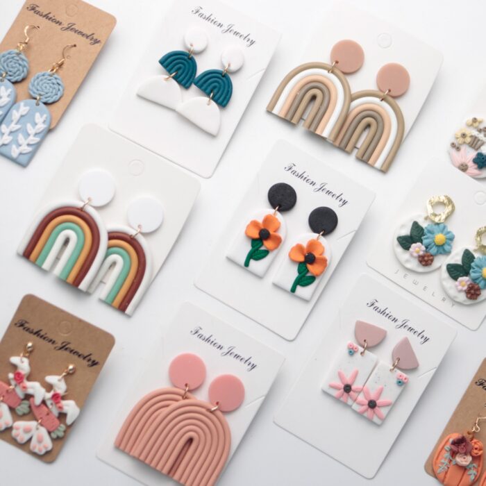 Earrings Kit - Polymer Clay Set - Image 2