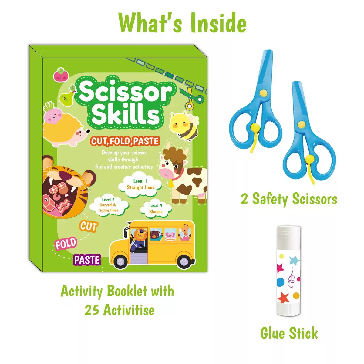 IMG_3805 (2) Scissor Skills Set - Animals - Image 1